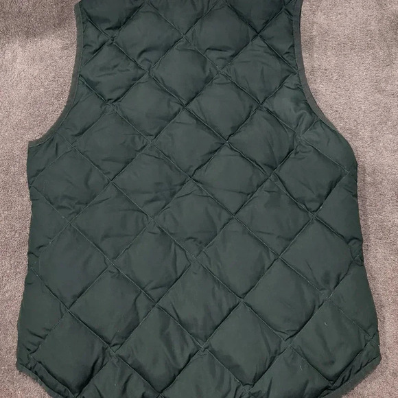 J. Crew Excursion Quilted Vest Hunter Green Down Filled Gorpcore Preppy S - Picture 5 of 7